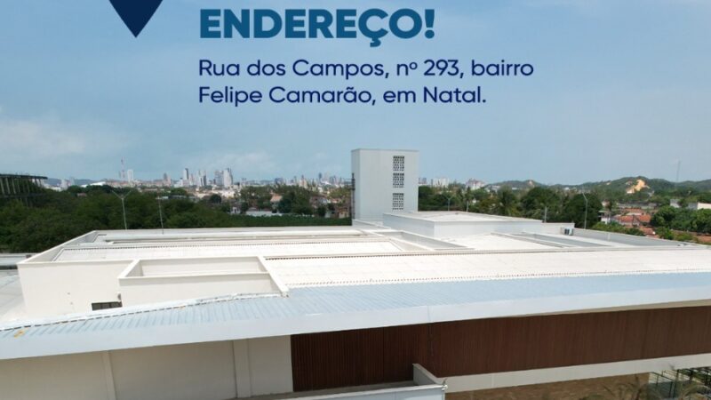 A Polícia Científica ganha sede no RN