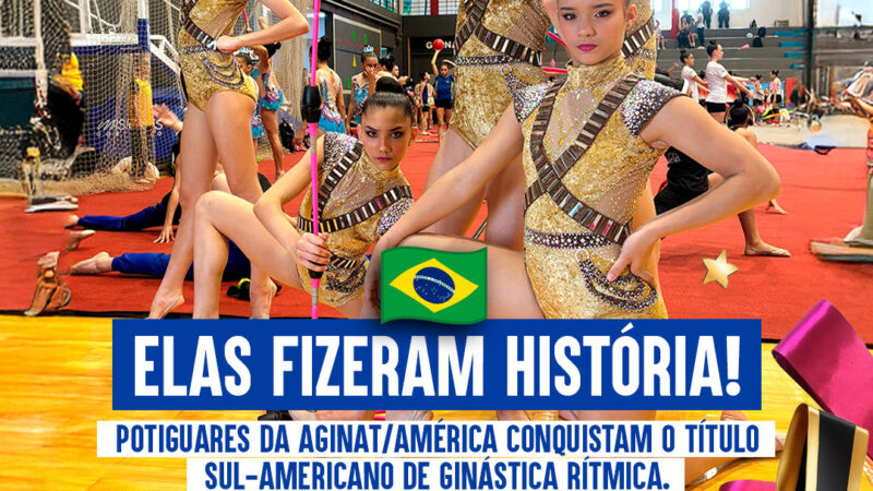 Ginastas potiguares conquistam ouro